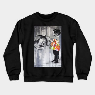 Banksy Save My World Crewneck Sweatshirt